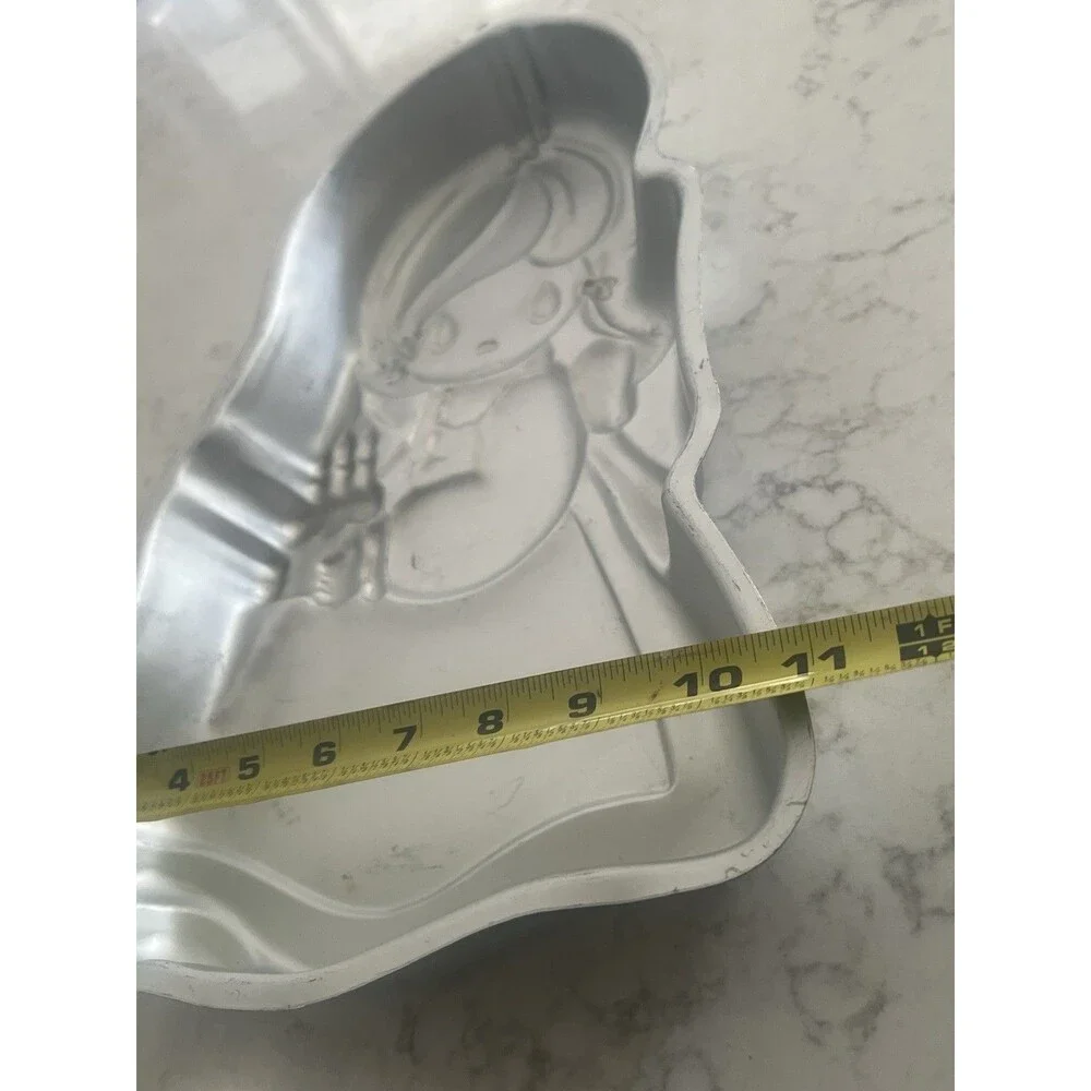 1993 Precious Moments Wilton Cake Pan Mold 2105-9365 Vintage 16.5” Birthday